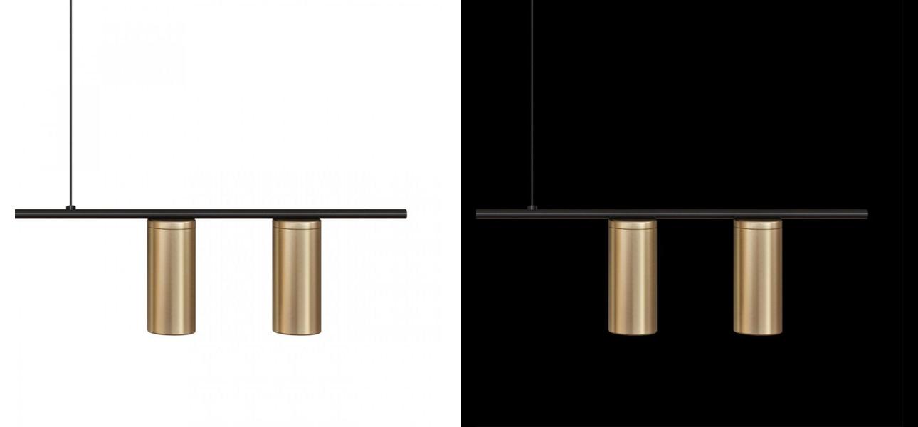 Подвесной светильник TRIBES LINEAR PENDANT 3 плафона - фото