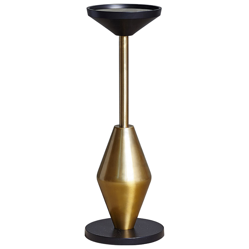 Приставной стол Omondi Side Table Черный Латунь Приставной стол Omondi Side Table Черный Латунь в Тюмени | Loft Concept