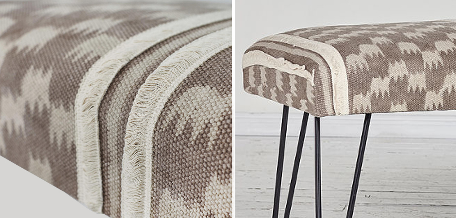Оттоманка Beige Kilim Ornament Оттоманка Beige Kilim Ornament - Loft-Concept в Тюмени