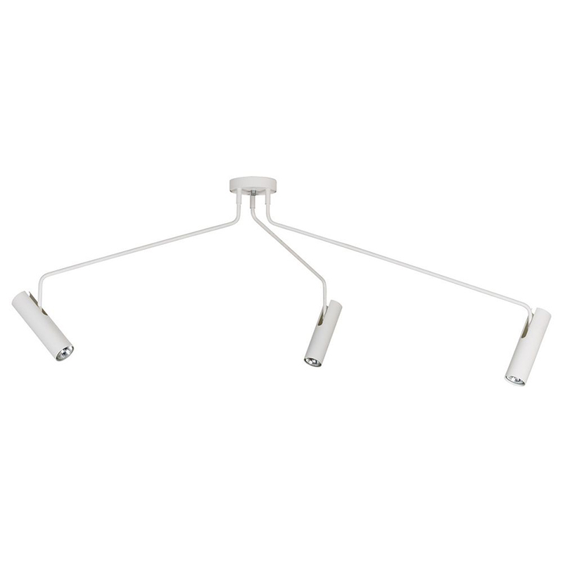 Потолочный светильник Tibo Branches Trumpet Tube white 3 Белый Потолочный светильник Tibo Branches Trumpet Tube white 3 Белый в Тюмени | Loft Concept