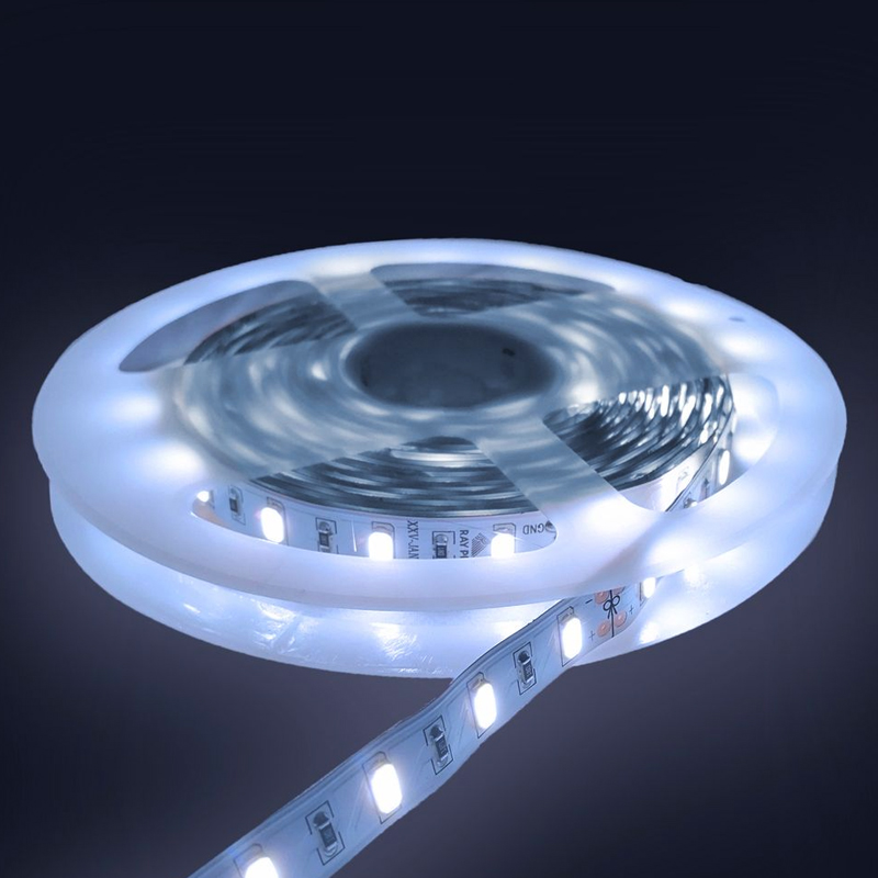 Светодиодная лента 22W/m 60LED/m 5630SMD холодный белый 5M Белый Светодиодная лента 22W/m 60LED/m 5630SMD холодный белый 5M Белый в Тюмени | Loft Concept