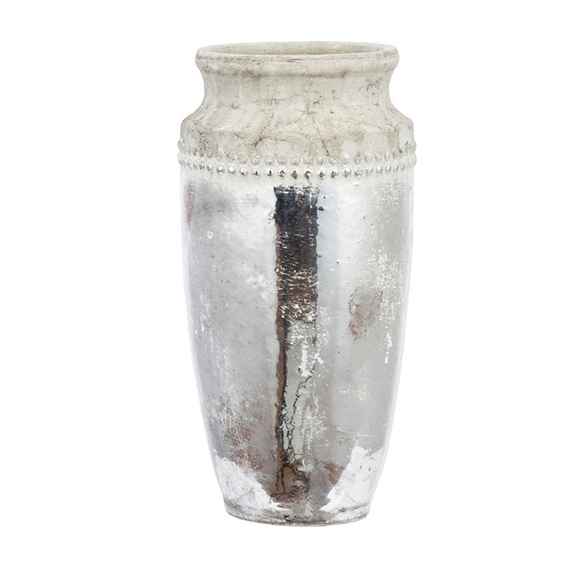 Ваза Vase Argenta silver 33 Серебряный Ваза Vase Argenta silver 33 Серебряный в Тюмени | Loft Concept