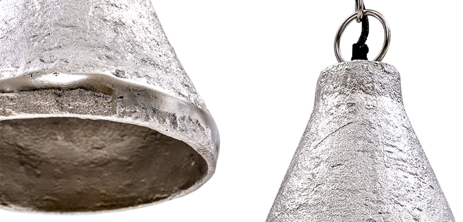 Подвесной светильник Rough Silver Pendant Подвесной светильник Rough Silver Pendant - Loft-Concept в Тюмени