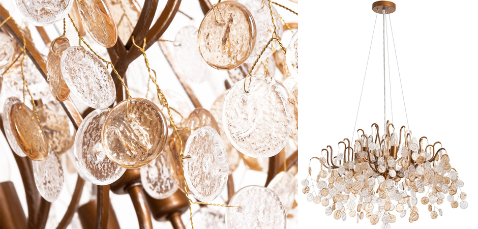 Люстра FAIRYTREE Chandelier Amber Pendants 80 Люстра FAIRYTREE Chandelier Amber Pendants 80 - Loft-Concept в Тюмени