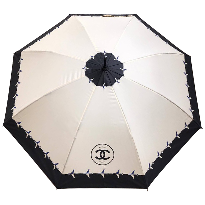 Зонт раскладной CHANEL дизайн 015 Бежевый цвет Бежевый Черный Коричневый Зонт раскладной CHANEL дизайн 015 Бежевый цвет Бежевый Черный Коричневый в Тюмени | Loft Concept