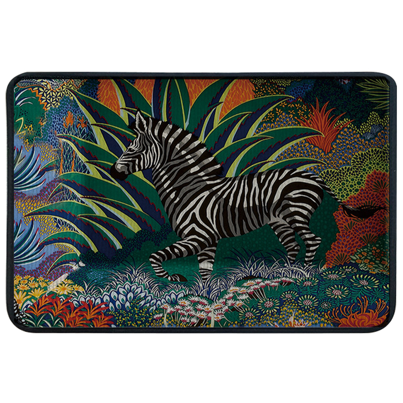 Ковер для прихожей и ванной Hermes Mountain Zebra Rug Мульти Ковер для прихожей и ванной Hermes Mountain Zebra Rug Мульти в Тюмени | Loft Concept