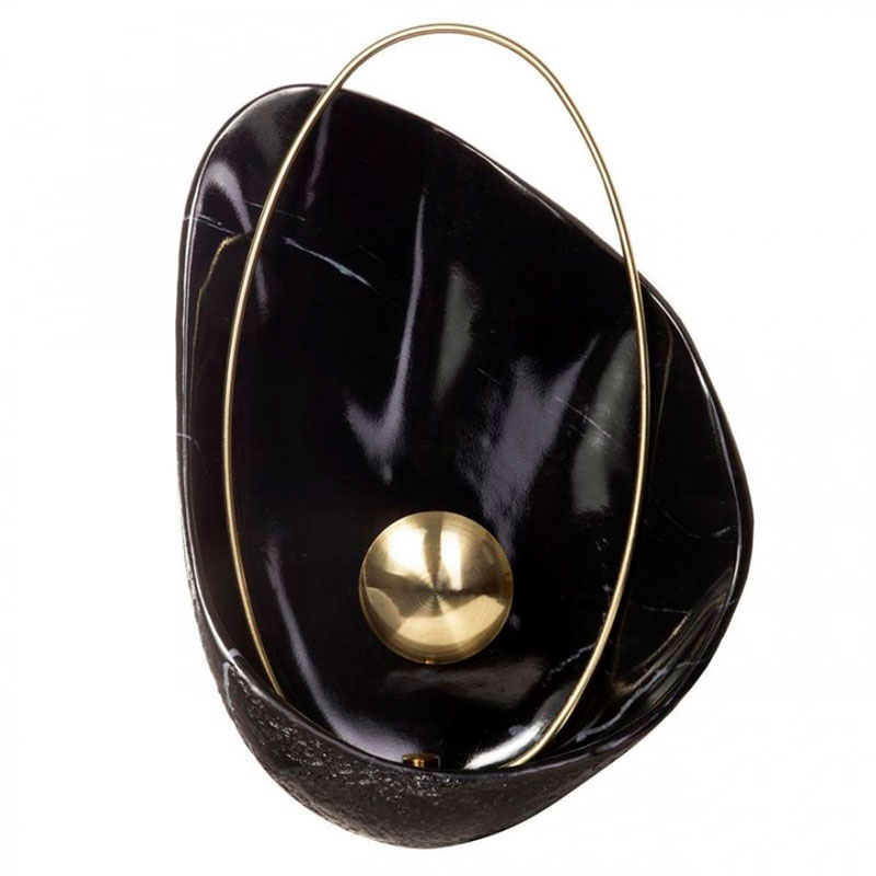 Бра Черная Жемчужина Ginger & Jagger Pearl WALL LAMP Черный Глянцевое золото Бра Черная Жемчужина Ginger & Jagger Pearl WALL LAMP Черный Глянцевое золото в Тюмени | Loft Concept