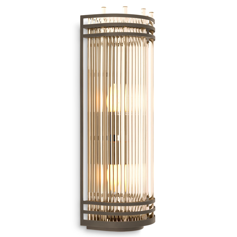 Бра Eichholtz Wall Lamp Gulf L Bronze Бронза Прозрачный Бра Eichholtz Wall Lamp Gulf L Bronze Бронза Прозрачный в Тюмени | Loft Concept
