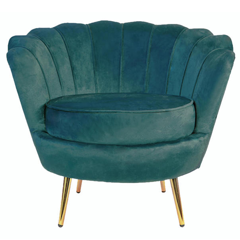Кресло Бирюзовый велюр Trapezium Turquoise velvet Бирюзовый Кресло Бирюзовый велюр Trapezium Turquoise velvet Бирюзовый в Тюмени | Loft Concept