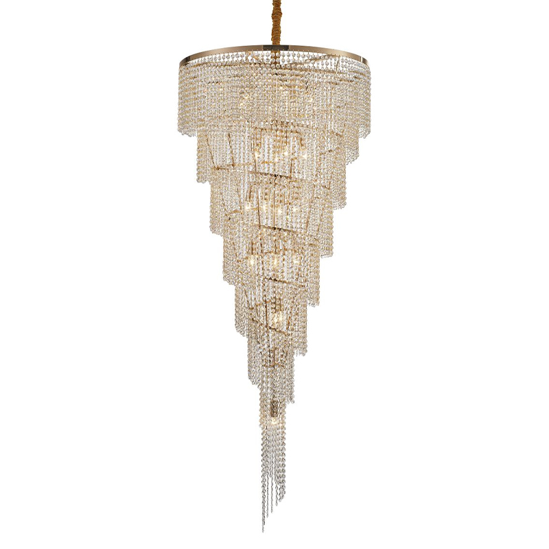 Хрустальная люстра Crystal Art Bronze D70 см Бронзовый Прозрачный Хрустальная люстра Crystal Art Bronze D70 см Бронзовый Прозрачный в Тюмени | Loft Concept