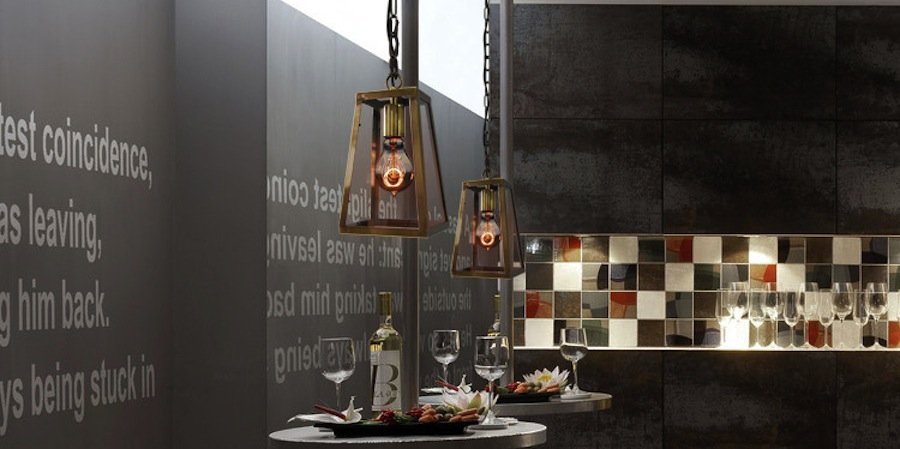 Подвесной светильник Loft Industrial Ortogonal pendant Brass Подвесной светильник Loft Industrial Ortogonal pendant Brass - Loft-Concept в Тюмени