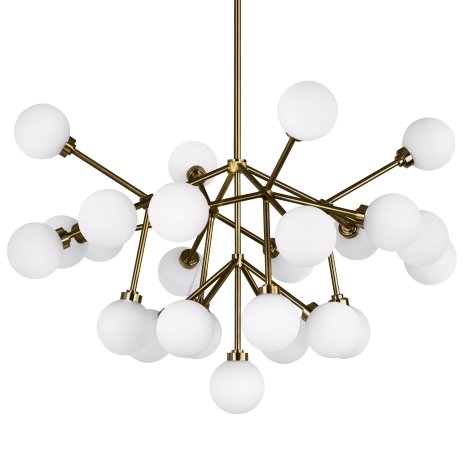 Люстра Tech Lighting Mara Chandelier Золотой Белый Люстра Tech Lighting Mara Chandelier Золотой Белый в Тюмени | Loft Concept