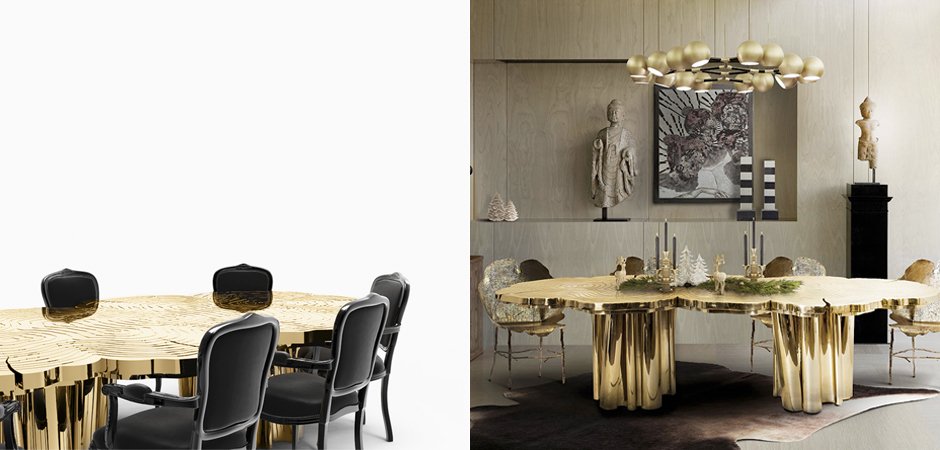 Обеденный стол Fortuna dining table by Boca do lobo Обеденный стол Fortuna dining table by Boca do lobo - Loft-Concept в Тюмени
