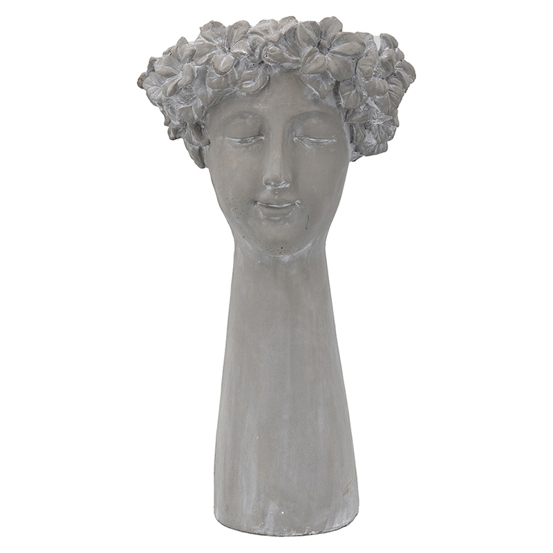 Ваза Agata Bust Vase Серый Ваза Agata Bust Vase Серый в Тюмени | Loft Concept