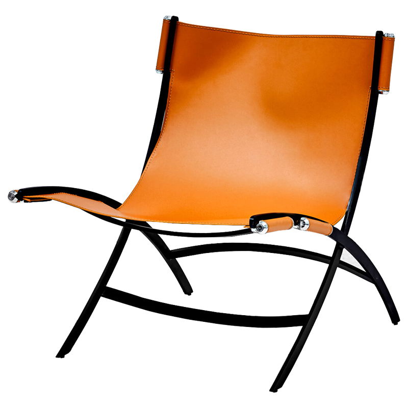 Кресло Ambre Chair Оранжевый Черный Кресло Ambre Chair Оранжевый Черный в Тюмени | Loft Concept