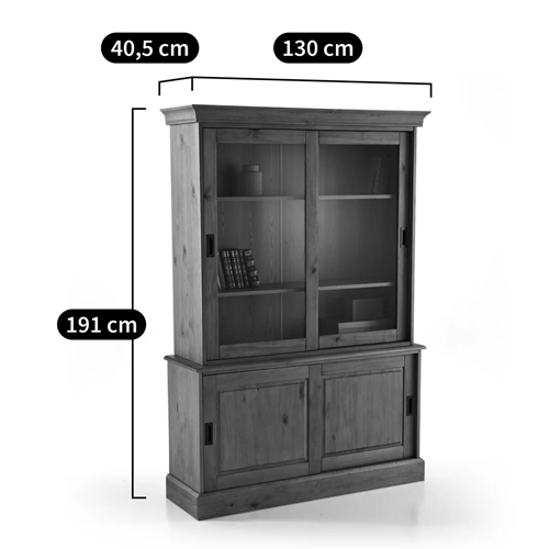 Витрина из массива сосны Hanson Wood Showcase Витрина из массива сосны Hanson Wood Showcase в Тюмени