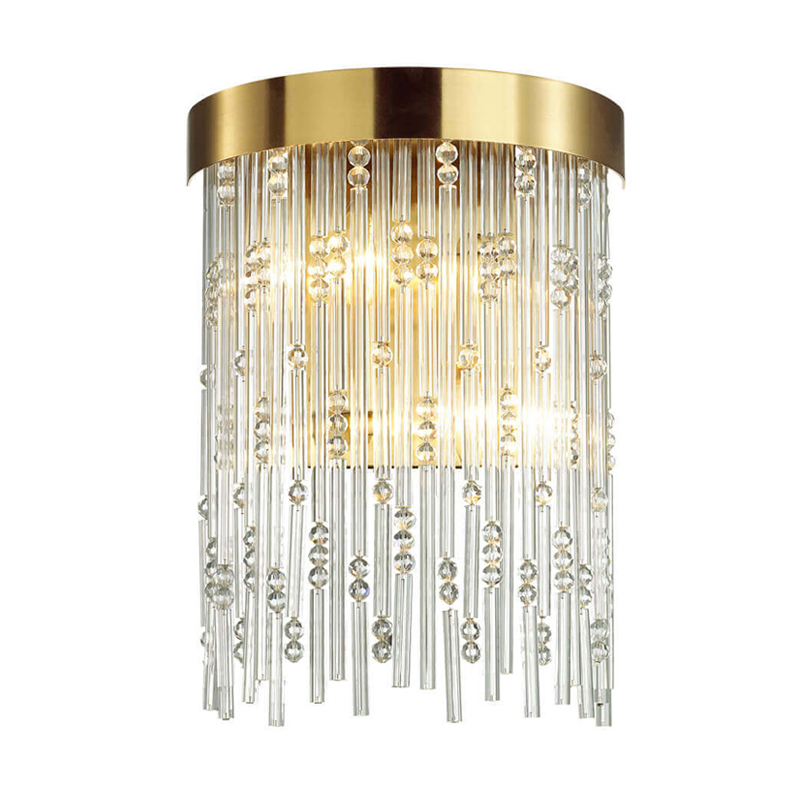 Бра Hailstorm Rain Kerri Wall lamp gold Прозрачный (Transparent) Золотой Бра Hailstorm Rain Kerri Wall lamp gold Прозрачный (Transparent) Золотой в Тюмени | Loft Concept