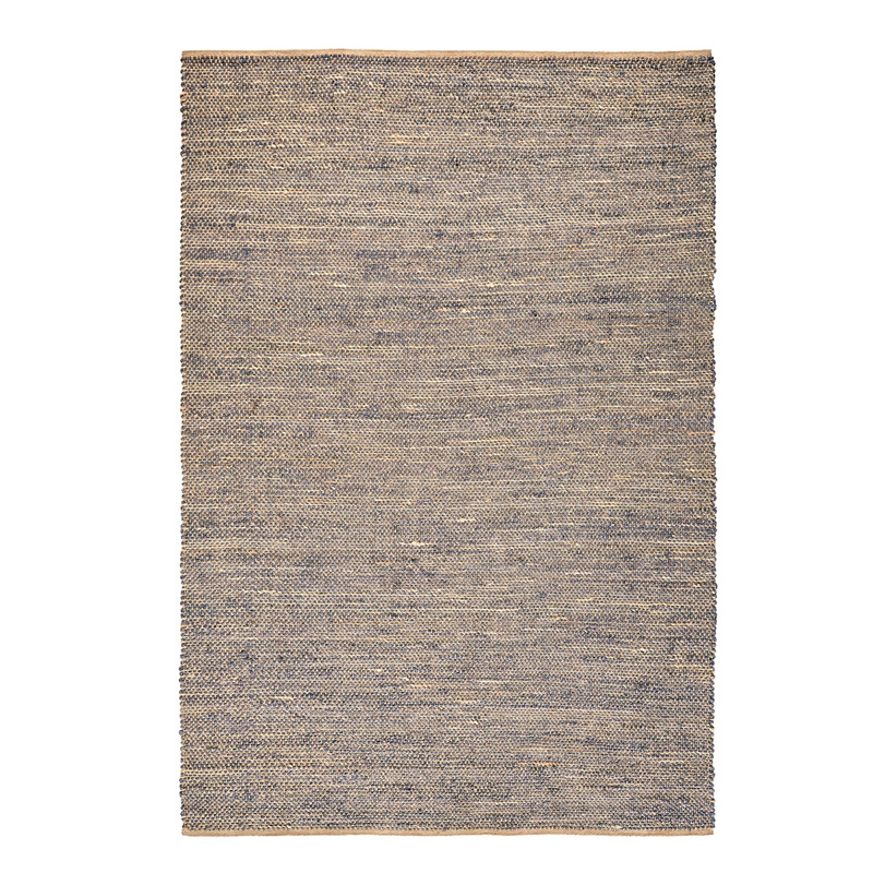 Ковер Rectangular Carpet blue 100% джут Бежевый Синий Ковер Rectangular Carpet blue 100% джут Бежевый Синий в Тюмени | Loft Concept