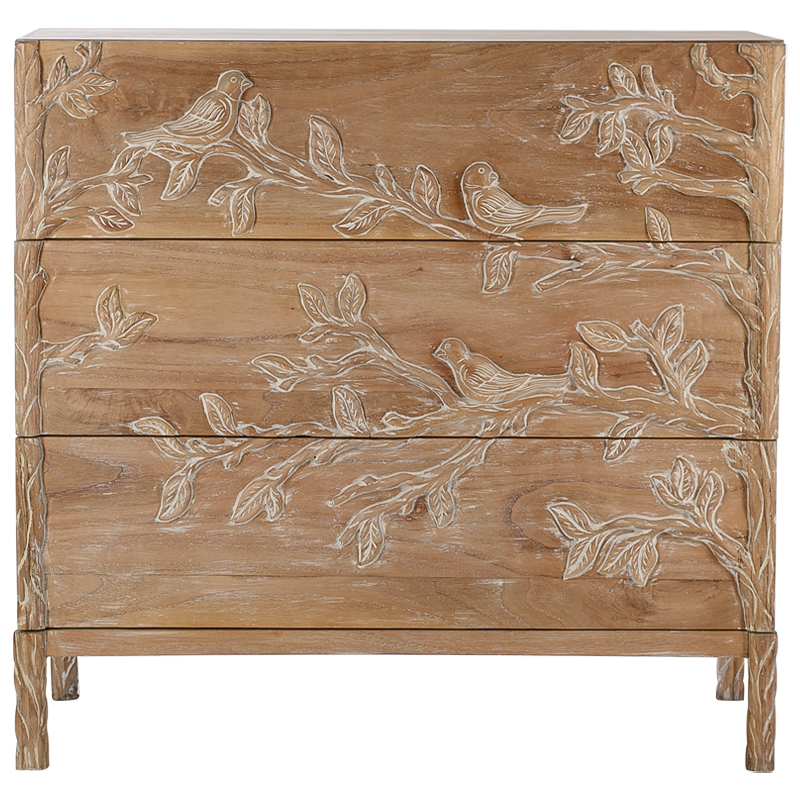 Комод с птицами Land & Sky Chest of Drawers Древесина Комод с птицами Land & Sky Chest of Drawers Древесина в Тюмени | Loft Concept