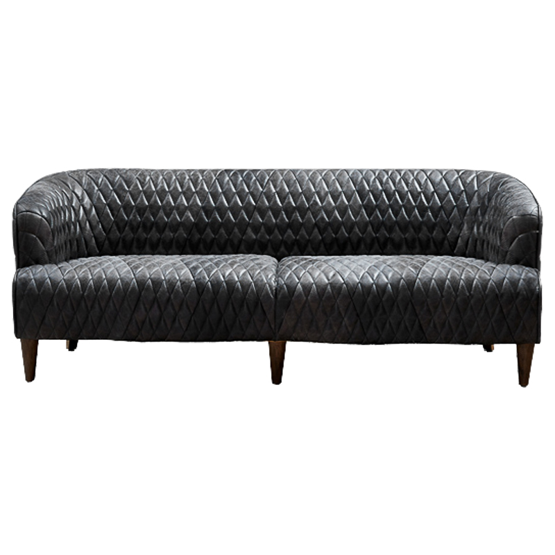Диван Rhombuses Upholstery Graphite Sofa Графитовый Диван Rhombuses Upholstery Graphite Sofa Графитовый в Тюмени | Loft Concept