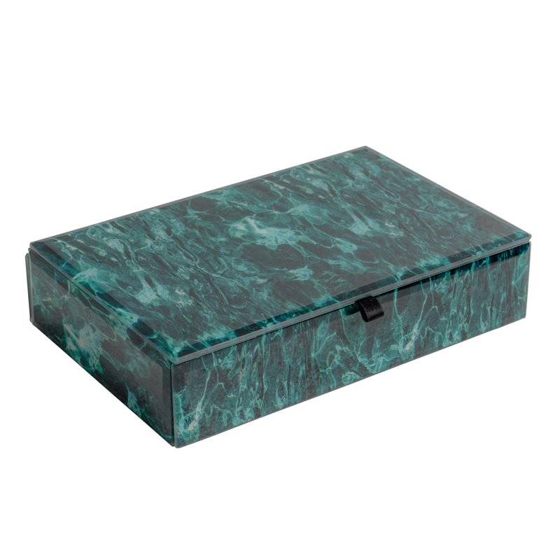 Шкатулка Turquoise Smoke Бирюзовый Шкатулка Turquoise Smoke Бирюзовый в Тюмени | Loft Concept