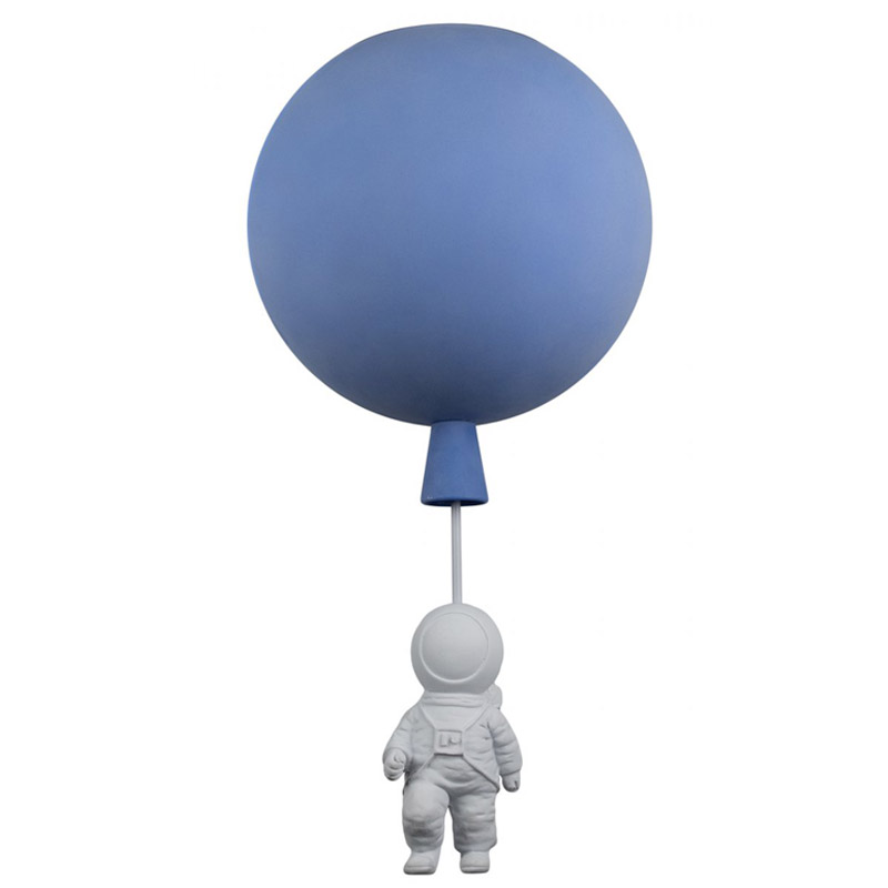 Потолочный светильник Cosmonaut blue ball Синий Потолочный светильник Cosmonaut blue ball Синий в Тюмени | Loft Concept