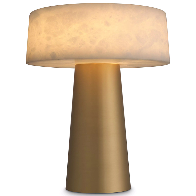 Настольная лампа Eichholtz Table Lamp Cinco Латунь Бежевый Настольная лампа Eichholtz Table Lamp Cinco Латунь Бежевый в Тюмени | Loft Concept