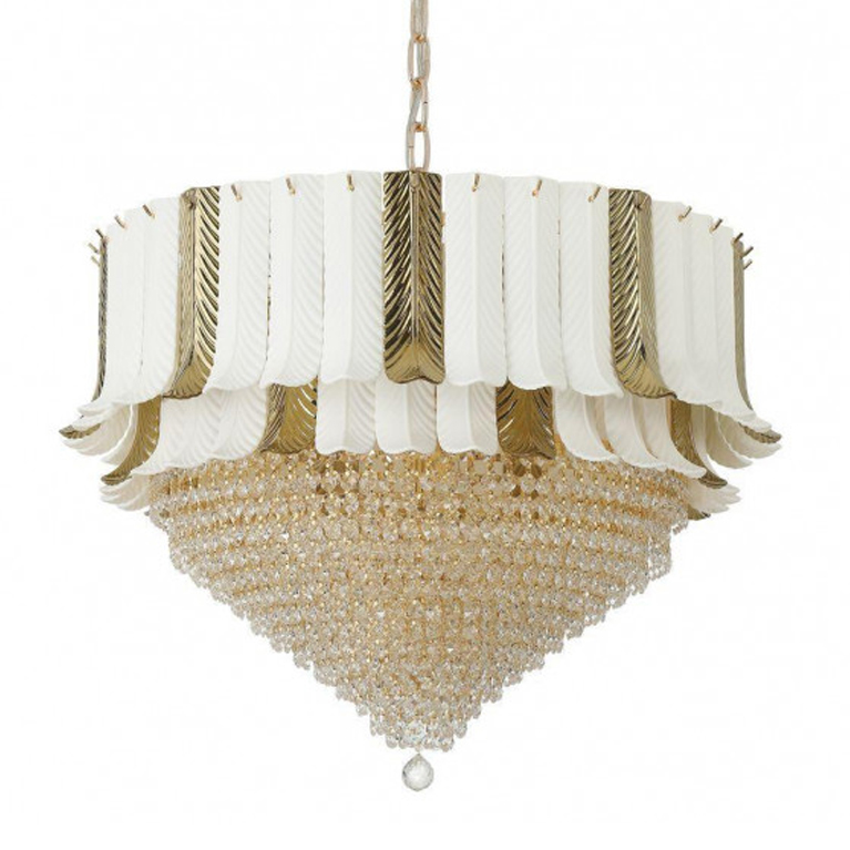 Люстра Aronson Chandelier 70 Прозрачный Золотой Люстра Aronson Chandelier 70 Прозрачный Золотой в Тюмени | Loft Concept