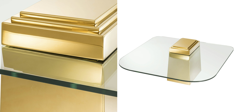 Кофейный стол Eichholtz Coffee Table Orient Gold Кофейный стол Eichholtz Coffee Table Orient Gold - Loft-Concept в Тюмени
