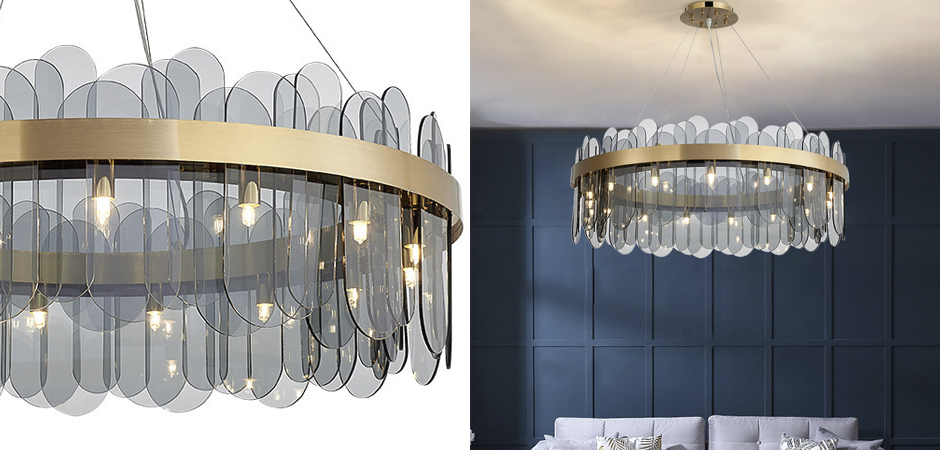 Люстра Blount Chandelier Smokey Люстра Blount Chandelier Smokey - Loft-Concept в Тюмени