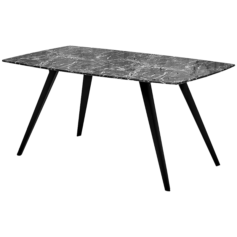Обеденный стол Martan Table Черно-белый Черный Обеденный стол Martan Table Черно-белый Черный в Тюмени | Loft Concept