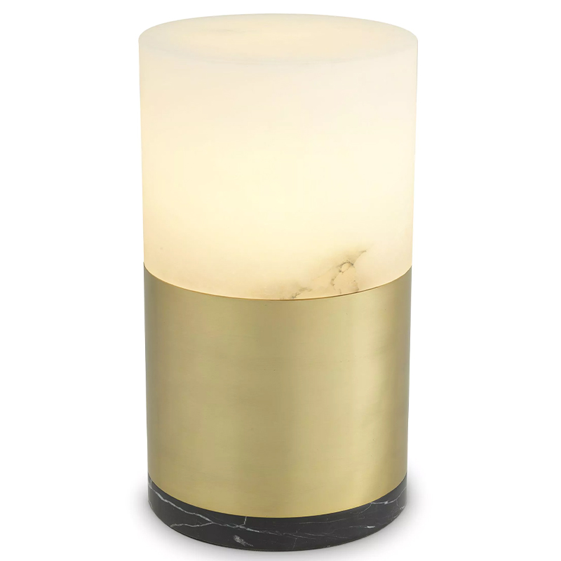 Настольная лампа Eichholtz Table Lamp McLean 20 cm Черный Латунь Бежевый Настольная лампа Eichholtz Table Lamp McLean 20 cm Черный Латунь Бежевый в Тюмени | Loft Concept