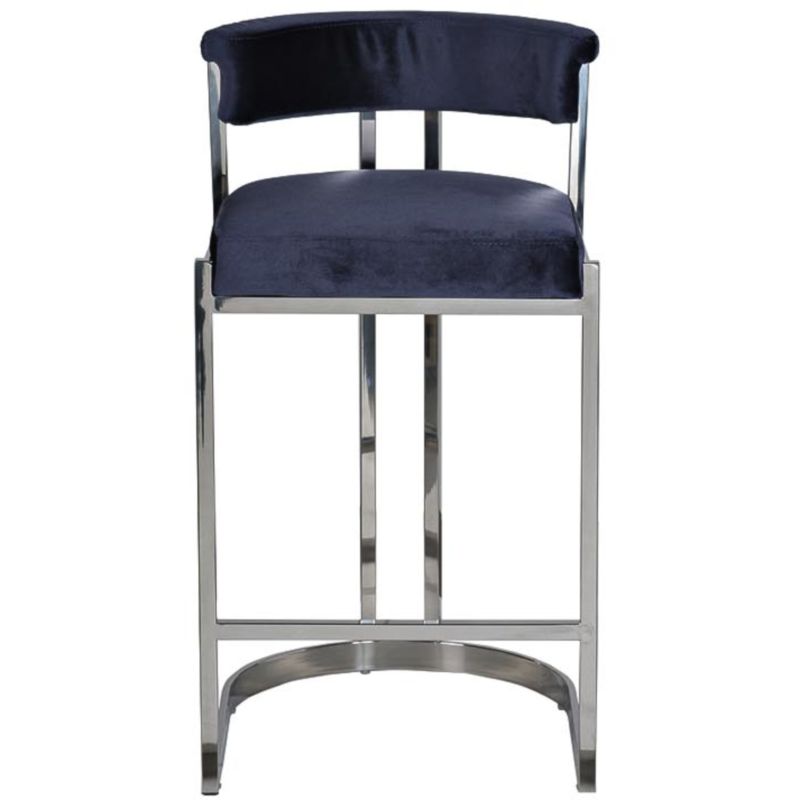 Стул барный Moselle dark blue Темно-синий Стул барный Moselle dark blue Темно-синий в Тюмени | Loft Concept