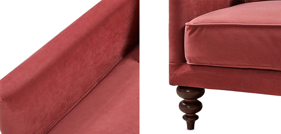 Диван Graceful Details Sofa Crimson Диван Graceful Details Sofa Crimson - Loft-Concept в Тюмени