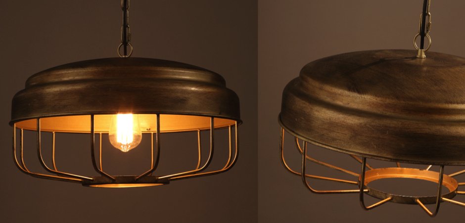 Подвесной светильник Lofter Golden Cage Подвесной светильник Lofter Golden Cage - Loft-Concept в Тюмени