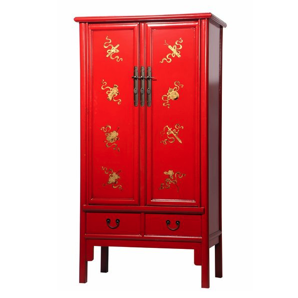 Шкаф Chinese Rack Red Красный Шкаф Chinese Rack Red Красный в Тюмени | Loft Concept