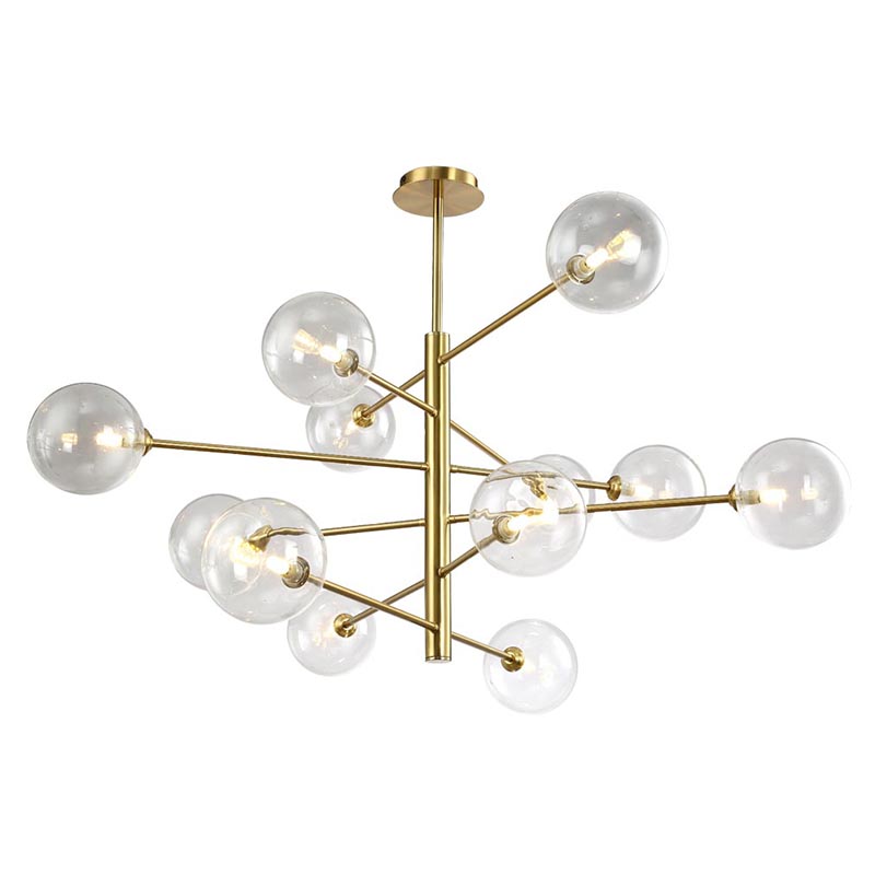 Люстра Gallotti & Radice Chandelier Gold 12 Глянцевое золото Люстра Gallotti & Radice Chandelier Gold 12 Глянцевое золото в Тюмени | Loft Concept