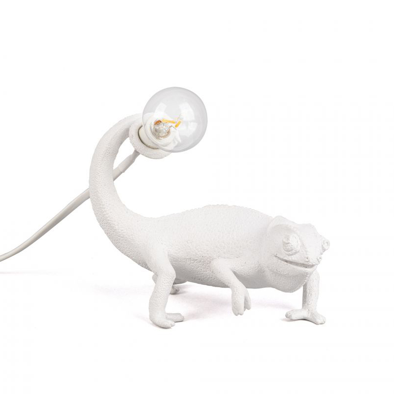 Лампа Seletti Chameleon Lamp Still Белый Лампа Seletti Chameleon Lamp Still Белый в Тюмени | Loft Concept