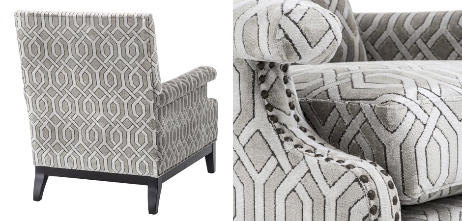 Кресло Eichholtz Chair Goldoni Grey Кресло Eichholtz Chair Goldoni Grey - Loft-Concept в Тюмени