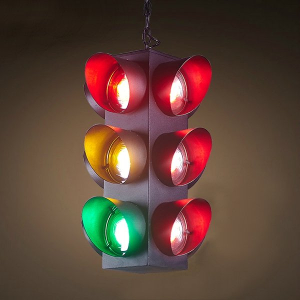 Подвесной светильник Светофор Loft Traffic Light Pendant Подвесной светильник Светофор Loft Traffic Light Pendant в Тюмени | Loft Concept