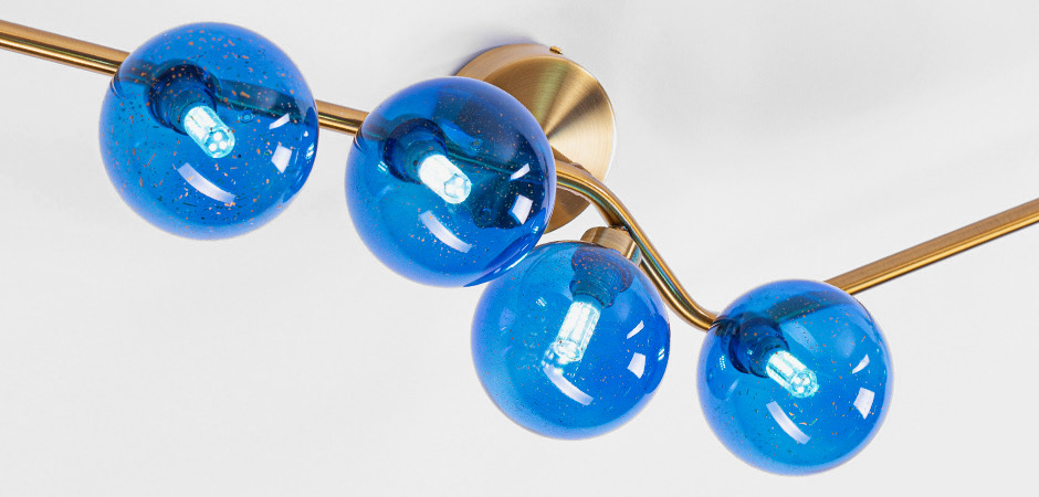 Бра Cherry FLUSH MOUNT Wall Lamp blue - Loft-Concept в Тюмени