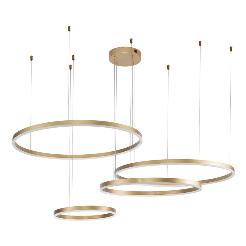 Подвесной светильник Neo Circles Gold Золотой Подвесной светильник Neo Circles Gold Золотой в Тюмени | Loft Concept