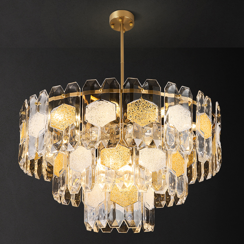 Люстра Oswalda Round Chandelier Золотой Люстра Oswalda Round Chandelier Золотой в Тюмени | Loft Concept