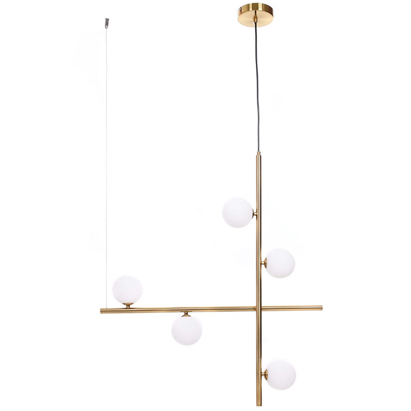 Люстра Crossed Lines B.LUX C Ball Медь Белый Люстра Crossed Lines B.LUX C Ball Медь Белый в Тюмени | Loft Concept