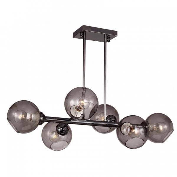 Люстра Glass Bubble Chandelier Black Черный Люстра Glass Bubble Chandelier Black Черный в Тюмени | Loft Concept
