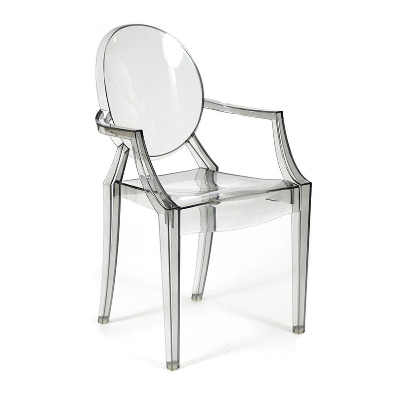 Стул Transparent Chair серый Прозрачный Серый Стул Transparent Chair серый Прозрачный Серый в Тюмени | Loft Concept