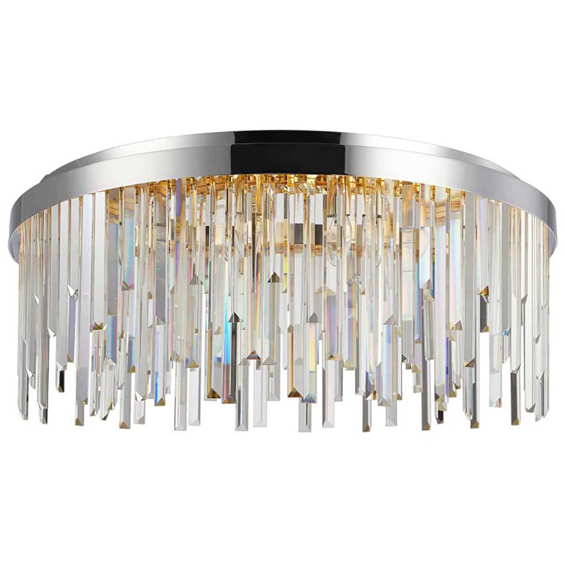 Потолочная люстра Luxxu Crysral Chandelier 65 Хром Прозрачный (Transparent) Потолочная люстра Luxxu Crysral Chandelier 65 Хром Прозрачный (Transparent) в Тюмени | Loft Concept