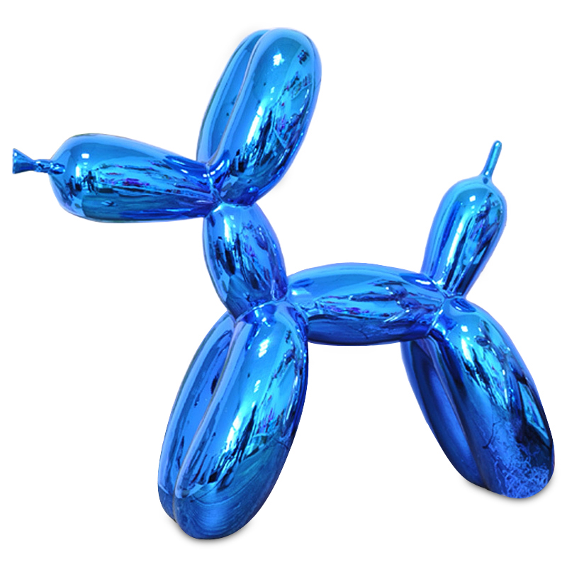 Статуэтка Jeff Koons Balloon Dog shining blue Светло-синий Статуэтка Jeff Koons Balloon Dog shining blue Светло-синий в Тюмени | Loft Concept