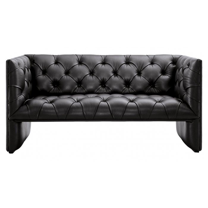 Диван Edwards Loveseat Черный в Тюмени | Loft Concept 
