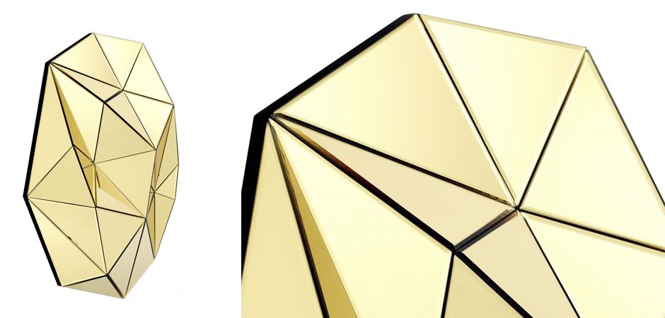 Зеркало Eichholtz Mirror Topanga Gold Зеркало Eichholtz Mirror Topanga Gold - Loft-Concept в Тюмени